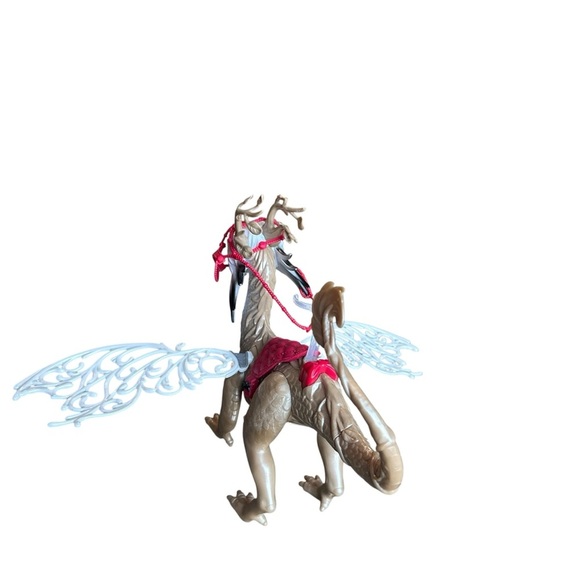 Mattel 2015 Flying Dragon Toy  - Red and Brown - Picture 2 of 6